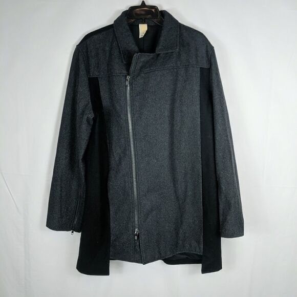 HYDEN YOO STANDARD ISSUE NYC MILITARY COAT WOOL LO - Picture 1 of 8
